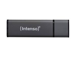 Afbeelding van USB FlashDrive 64GB Intenso Alu Line Anthracite Blister