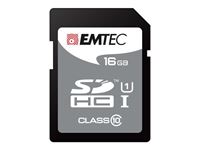 Imagen de SDHC 16GB EMTEC Jumbo Extra Blister CL10