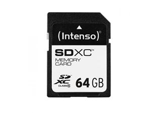 Εικόνα της SDXC 64GB Intenso CL10 Blister