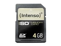 Picture of SDHC 4GB Intenso CL4 Blister