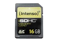 Afbeelding van SDHC 16GB Intenso CL4 Blister