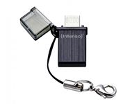 Εικόνα της USB FlashDrive 16GB Intenso Mini Mobile Line OTG 2in1 Blister