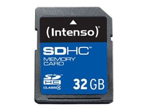 Obrazek SDHC 32GB Intenso CL4 Blister
