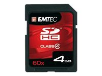 Picture of SDHC 4GB EMTEC CL4 Blister
