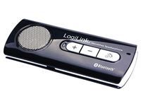 Resim LogiLink Bluetooth Freisprechanlage für Auto (BT0014) schwarz-silber