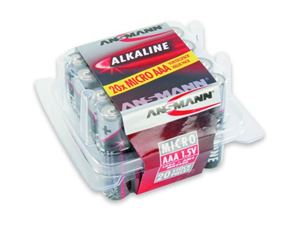 Afbeelding van Batterie Ansmann Alkaline Micro AAA (20 St. Box)