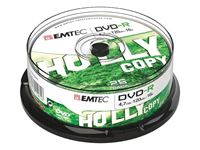 Bild von EMTEC DVD-R 4,7 GB 16x Speed - 25stk Cake Box