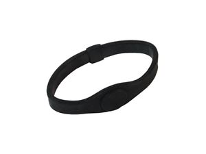 Image de Balance Silikon Armband für verbesserte Balance, Flexibilität und Stärke (Größe SMALL, schwarz)