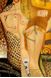 Bild von Gustav Klimt - Wasserschlangen I close up d87016 60x90cm imposantes Ölgemälde handgemalt