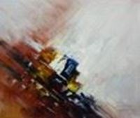 Obrazek Abstrakt - Farbtektonik c88903 50x60cm abstraktes Ölgemälde