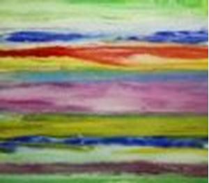 Resim Abstrakt - Rendezvous auf Jupiter c88909 50x60cm abstraktes Ölgemälde