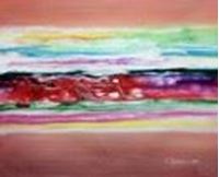 Afbeelding van Abstrakt - Rendezvous auf Jupiter c88919 50x60cm abstraktes Ölgemälde