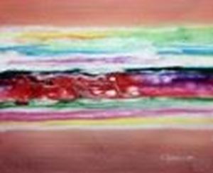 Resim Abstrakt - Rendezvous auf Jupiter c88919 50x60cm abstraktes Ölgemälde