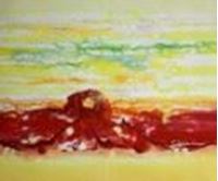 Resim Abstrakt - Rendezvous auf Jupiter c88930 50x60cm abstraktes Ölgemälde