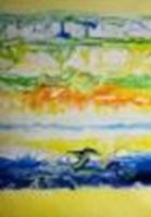 Afbeelding van Abstrakt - Rendezvous auf Jupiter d88786 60x90cm abstraktes Ölgemälde