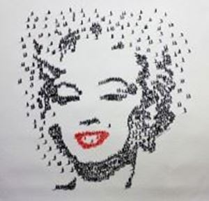 Resim Modern Art - Marylin Monroes people h88705 90x90cm eindrucksvolles Gemälde handgemalt