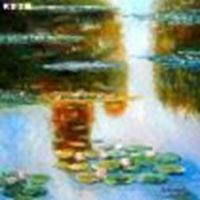 Imagen de Claude Monet - Seerosen im Licht g89083 80x80cm exquisites Ölbild