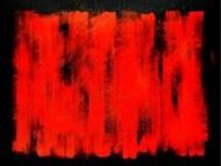 Obrazek Abstrakt - Black Ruby i90283 80x110cm abstraktes Ölgemälde handgemalt