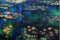 Εικόνα της Claude Monet - Seerosen am Abend d90609 60x90cm exquisites Ölgemälde