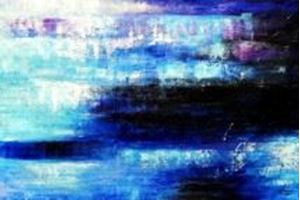 Afbeelding van Abstract - Winter Olympics p90922 120x180cm abstraktes Gemälde