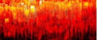 Bild von Abstract - Legacy of Fire III t91473 75x180cm abstraktes Ölbild handgemalt