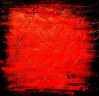 Bild von Abstrakt - Black Ruby e91759 60x60cm abstraktes Ölgemälde handgemalt