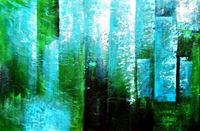 Immagine di Abstract - Ireland Summer games p92087 120x180cm abstraktes Gemälde