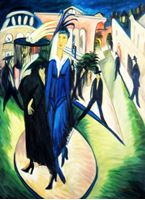 Afbeelding van Ernst Ludwig Kirchner - Potsdamer Platz i92377 80x110cm exquisites Ölbild